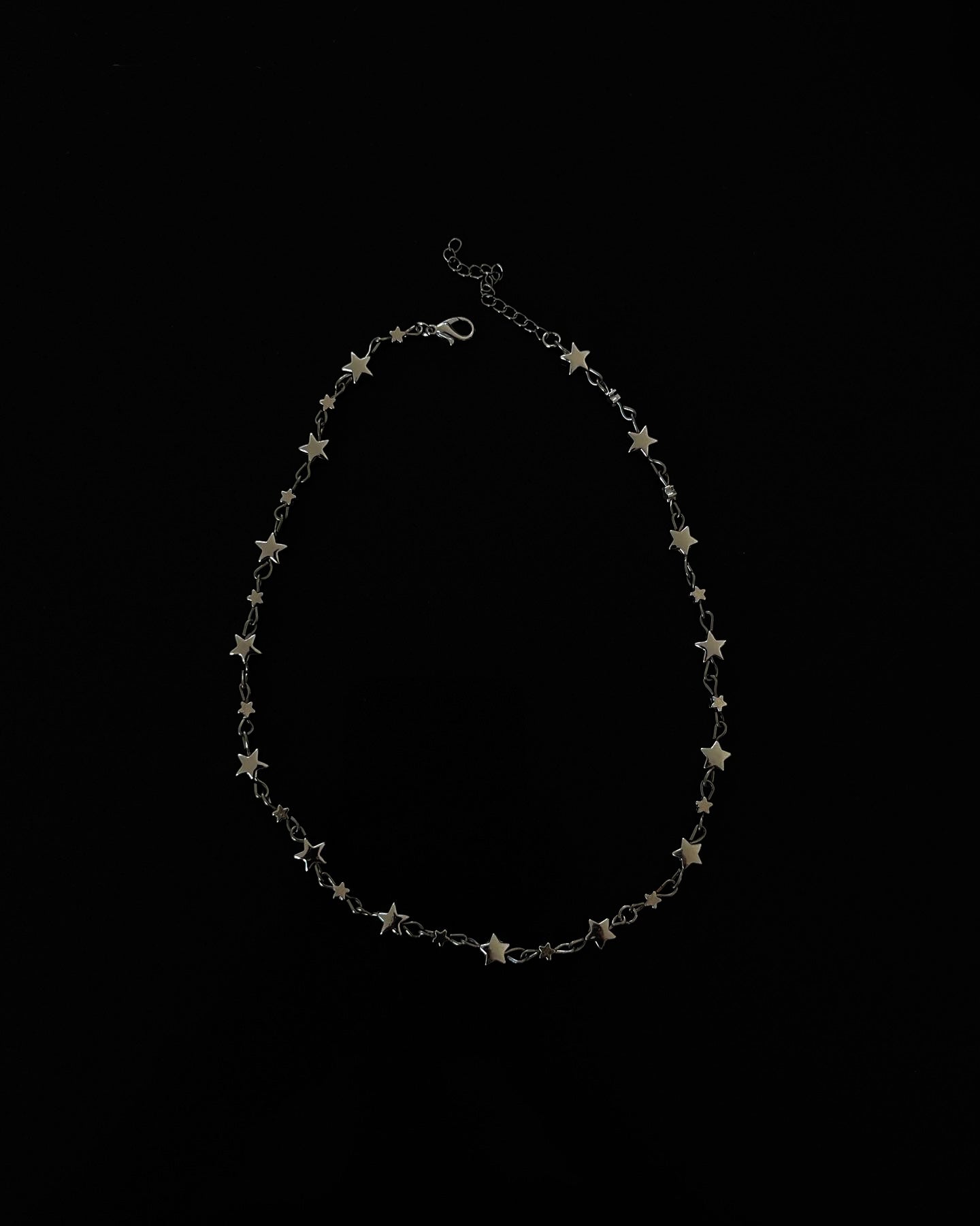 Shooting Star necklace Silver